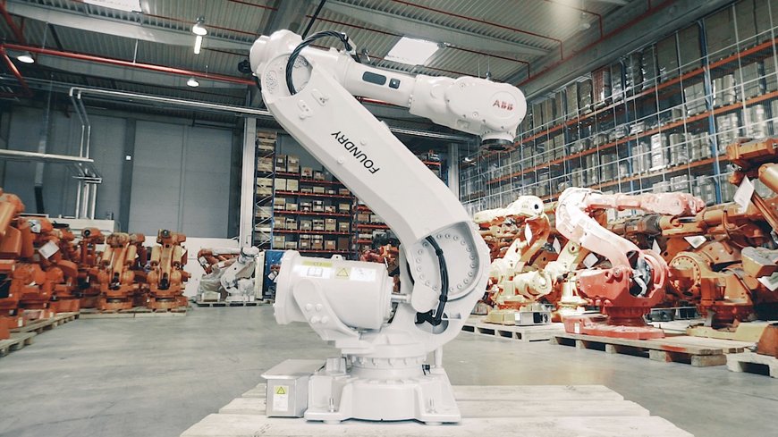 ABB rend la fabrication plus durable en recyclant et en reconditionnant des milliers d'anciens robots